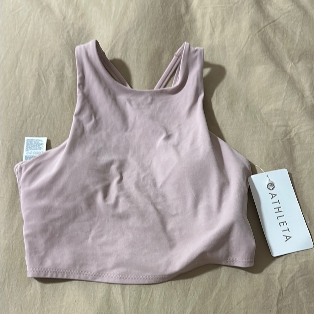 Athleta Light Pink Sports Bra